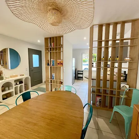 Maison Moderne, 4 Chambres, 150m De La Mer, Terrasse, Wifi, Quartier Calme - Fr-1-231-291 * 布雷蒂诺斯梅尔