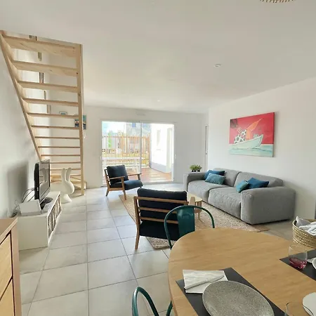 Maison Moderne, 4 Chambres, 150m De La Mer, Terrasse, Wifi, Quartier Calme - Fr-1-231-291 *