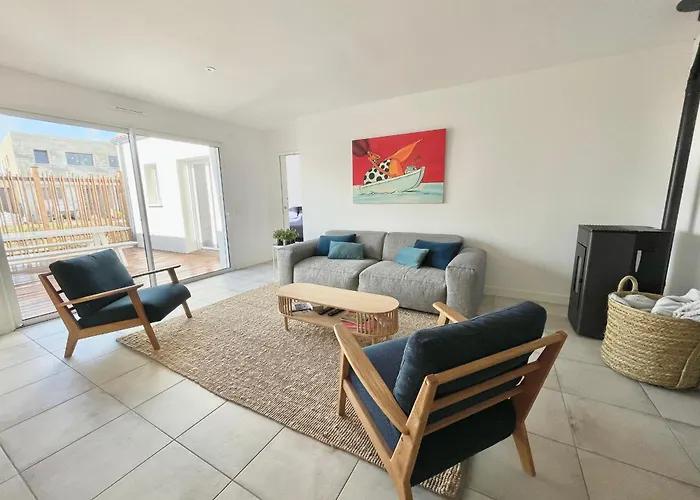 Maison Moderne, 4 Chambres, 150m De La Mer, Terrasse, Wifi, Quartier Calme - Fr-1-231-291 Casa vacanze Brétignolles-sur-Mer