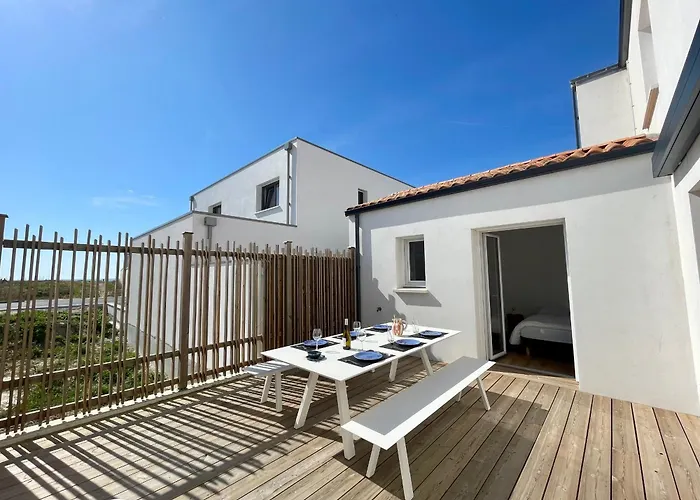 Maison Moderne, 4 Chambres, 150m De La Mer, Terrasse, Wifi, Quartier Calme - Fr-1-231-291 * Brétignolles-sur-Mer
