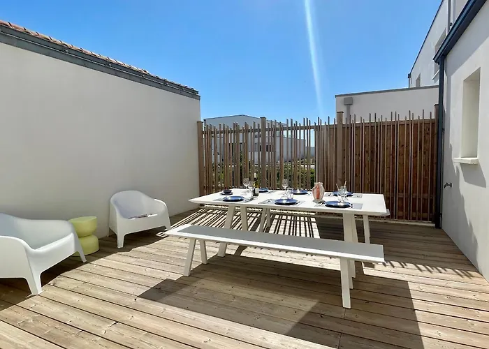 Maison Moderne, 4 Chambres, 150m De La Mer, Terrasse, Wifi, Quartier Calme - Fr-1-231-291