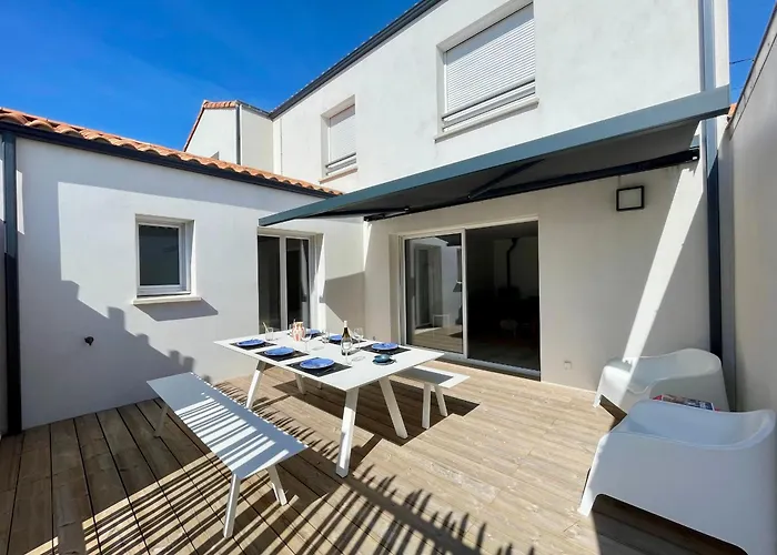 Maison Moderne, 4 Chambres, 150m De La Mer, Terrasse, Wifi, Quartier Calme - Fr-1-231-291 Casa vacanze