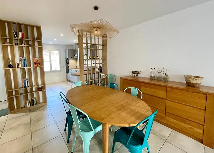 Maison Moderne, 4 Chambres, 150m De La Mer, Terrasse, Wifi, Quartier Calme - Fr-1-231-291