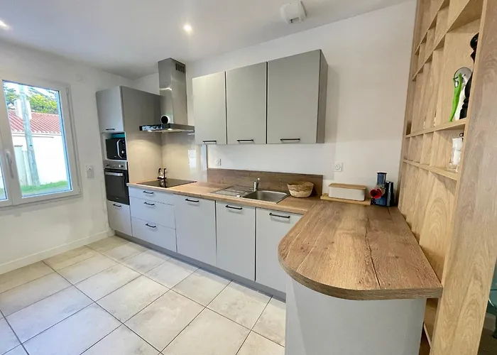 Maison Moderne, 4 Chambres, 150m De La Mer, Terrasse, Wifi, Quartier Calme - Fr-1-231-291