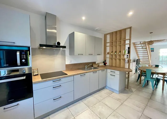 Maison Moderne, 4 Chambres, 150m De La Mer, Terrasse, Wifi, Quartier Calme - Fr-1-231-291 *